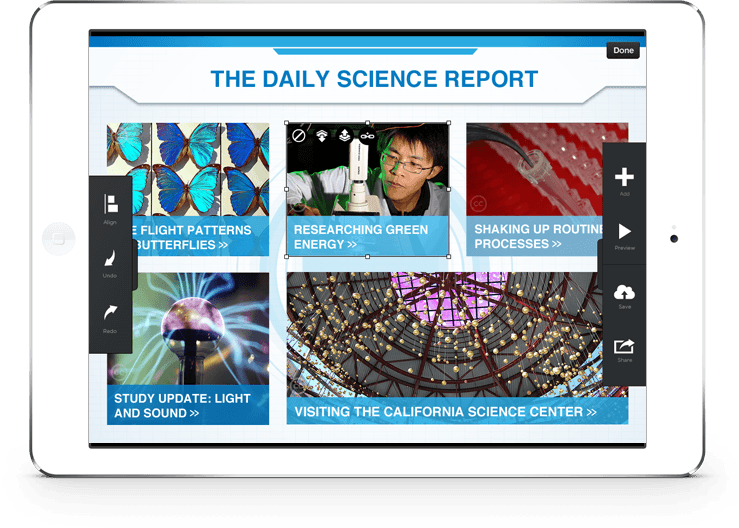 Presentation software for iPad